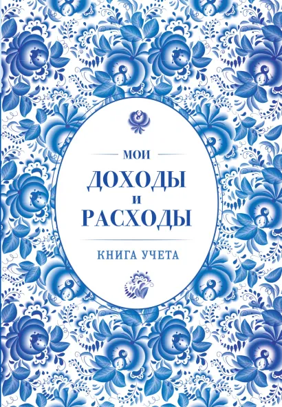 Обложка Мои доходы и расходы. Большой CashBook(небесный) 
