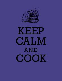 Книга для записи рецептов. KEEP CALM and COOK