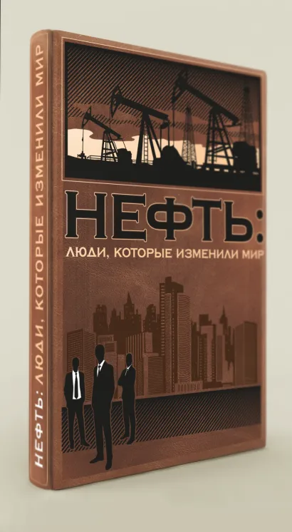 Обложка Нефть: люди, которые изменили мир (книга+футляр) 