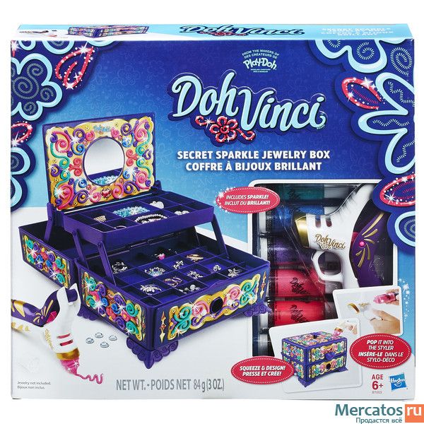 DohVinci НАБОР ДЛЯ ТВОРЧЕСТВА "ВОЛШЕБНАЯ ШКАТУЛКА" (B7003) DohVinci НАБОР ДЛЯ ТВОРЧЕСТВА "ВОЛШЕБНАЯ ШКАТУЛКА" (B7003) DOH-VINCI