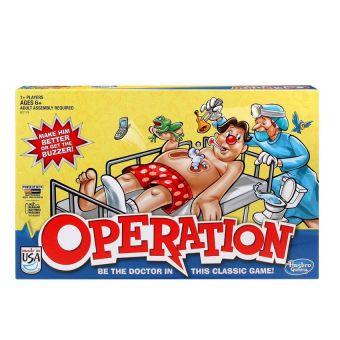 Игра Операция (обновленная) (Настольная игра)(B2176) Игра Операция (обновленная) (Настольная игра)(B2176) GAMES
