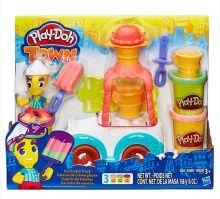 PLAY-DOH - Play-Doh Город Игровой набор Грузовичок с мороженым (B3417) обложка книги PLAY-DOH - Play-Doh Город Игровой набор Грузовичок с мороженым (B3417) обложка книги