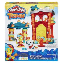 PLAY-DOH - Play-Doh Город Игровой набор Пожарная станция (B3415) обложка книги PLAY-DOH - Play-Doh Город Игровой набор Пожарная станция (B3415) обложка книги