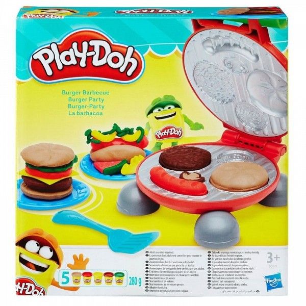 Play-Doh Игровой набор "Бургер гриль" (B5521) Play-Doh Игровой набор "Бургер гриль" (B5521) PLAY-DOH
