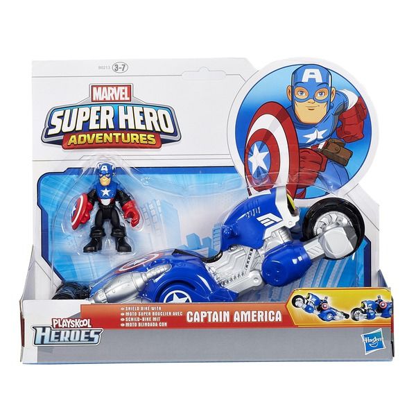 PLAYSKOOL HEROES ГЕРОИ МАРВЕЛ: Фигурка и транспортное средлство (B0230) PLAYSKOOL HEROES ГЕРОИ МАРВЕЛ: Фигурка и транспортное средлство (B0230) PLAYSKOOL HEROES