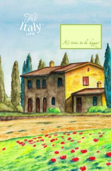 Блокнот. Домик в Италии (А5)