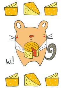 Блокнот для записей "Hi" (А6)