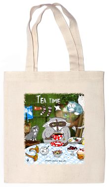 Сумка. Tea time (35х39см, ручки 53см)