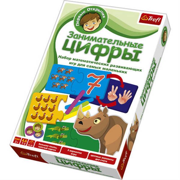 Занимательные Цифры (настольная игра) Занимательные Цифры (настольная игра) Trefl