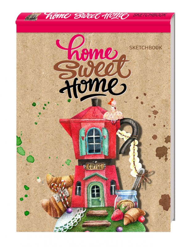 Блокнот. Home sweet home! Coffee (А5 альбомный формат) Блокнот. Home sweet home! Coffee (А5 альбомный формат)