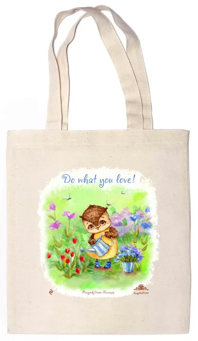 Обложка Сумка. Do what you love (35х39см, ручки 53см) 