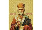 Мозаика на подрамнике. Николай Чудотворец (076-ST-S) Мозаика на подрамнике. Николай Чудотворец (076-ST-S)