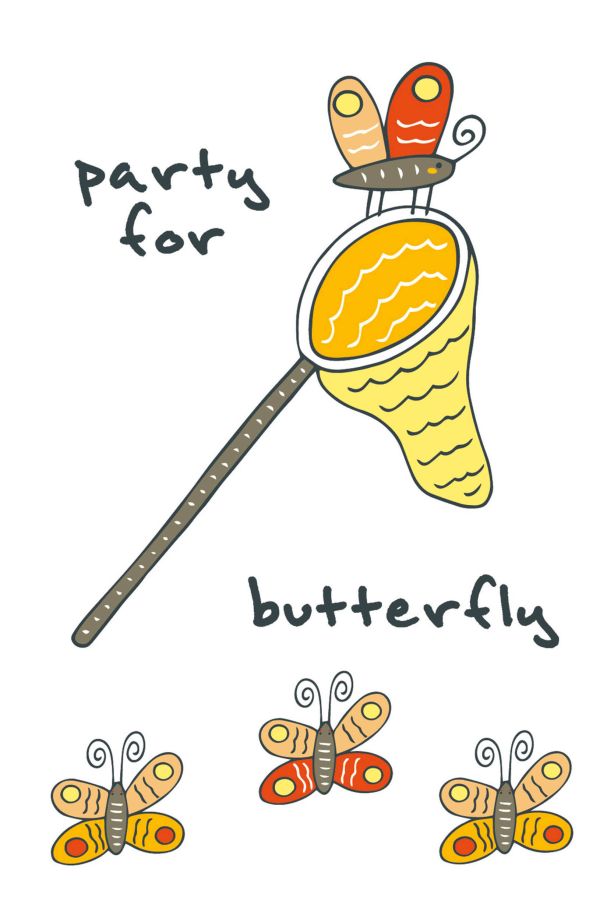 Блокнот для записей "Party for butterfly" (А5) Блокнот для записей "Party for butterfly" (А5)