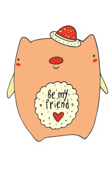 Блокнот для записей "Pig in hat" (А5)