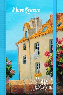 Блокнот. Остров Крит (на резинке)