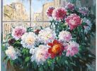 Живопись на холсте 30*40 см. Свежесть утренних пионов (086-AS) Живопись на холсте 30*40 см. Свежесть утренних пионов (086-AS)