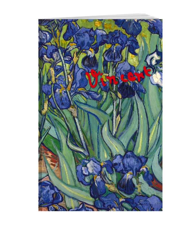 Винсент Ван Гог. Ирисы. Блокнот в линейку Винсент Ван Гог. Ирисы. Блокнот в линейку
