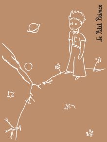 Маленький принц. Ретро-блокнот 2