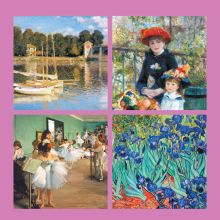 Обложка сзади Подарочный набор "Клод Моне" 2