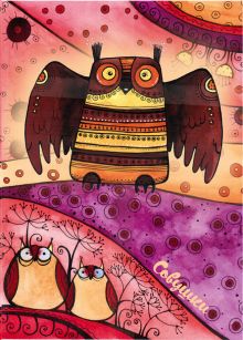 Сказкотерапия. Блокнот для записей "Совушка"