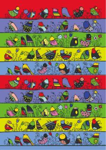 Сказкотерапия. Блокнот для записей "Веселые птички"