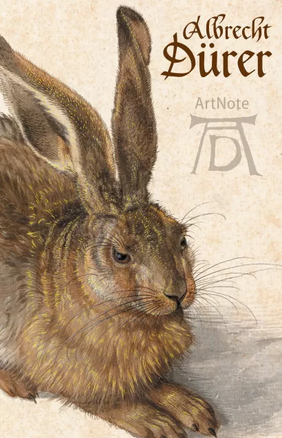 Обложка Альбрехт Дюрер. ArtNote (заяц) 
