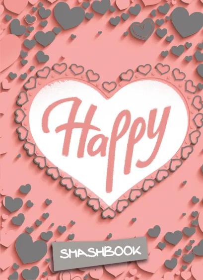 Обложка Happy (c наклейками)