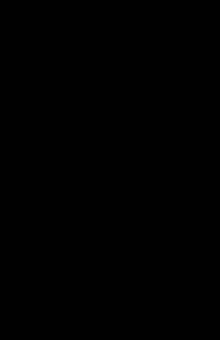 Обложка сзади Блокнот. Гарри Поттер. Дары смерти (А5, 192 стр, цветной блок, обложка из черной кожи с золотым тиснением) 