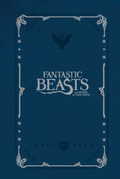 Обложка Блокнот. Фантастические твари и где они обитают 