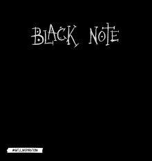 Обложка Black Note. Альбом для рисования на черной бумаге 