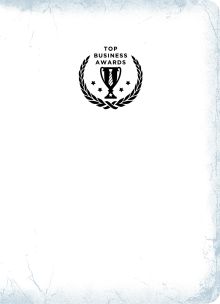 Блокнот Top Business Awards - нелинованный (белое серебро, желтые страницы)