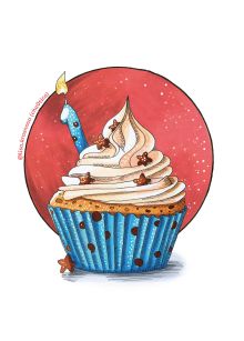 Вкусный блокнот: Пирожное