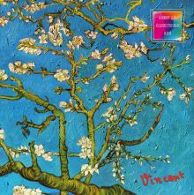 Блокнот для художественных идей. Ван Гог. Цветущие ветки миндаля (твёрдый переплёт, альбомный формат, 96 стр., 255х255 мм) (Арте)