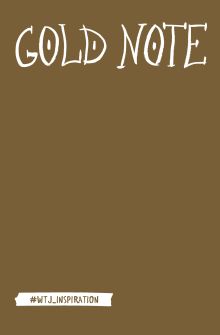 Обложка Gold Note. Креативный блокнот с золотыми страницами 
