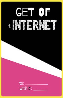 Обложка Get of the Internet (А5) 