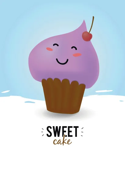 Обложка Sweet cake (А5) 