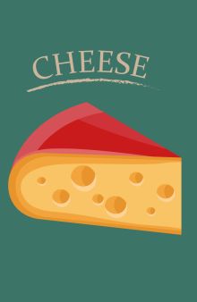 Обложка Cheese (А5) 