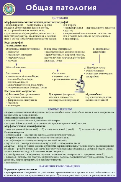 Обложка Общая патология 