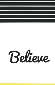 Обложка Believe (А5) 