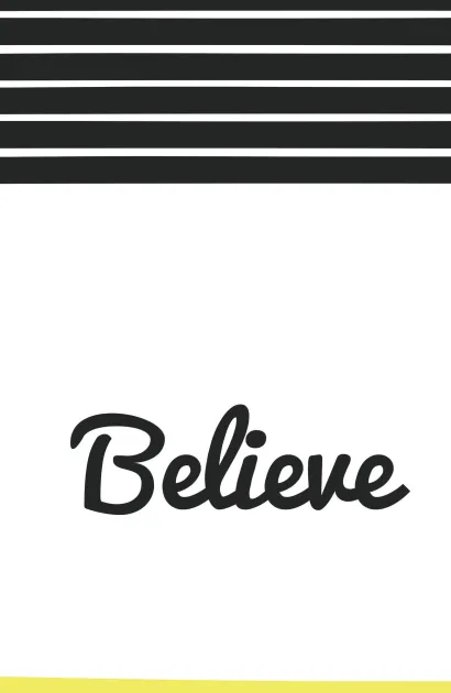 Обложка Believe (А5)