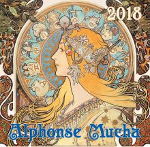 Альфонс Муха. Календарь настенный на 2018 год