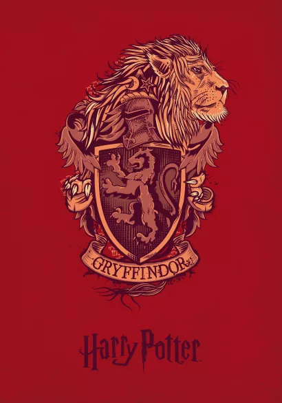 Обложка Блокнот. Факультет Гриффиндор 