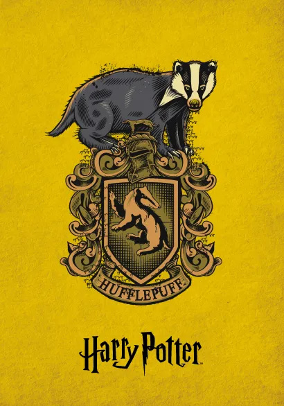 Обложка Блокнот. Факультет Пуффендуй 