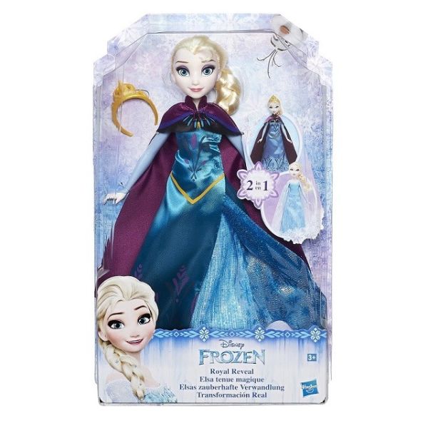DISNEY FROZEN Эльза в трансформирующемся наряде (B9203) DISNEY FROZEN Эльза в трансформирующемся наряде (B9203) DISNEY FROZEN