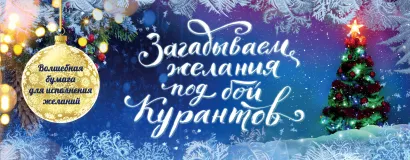 Обложка Загадываем желания под бой курантов. Отрывные чеки 