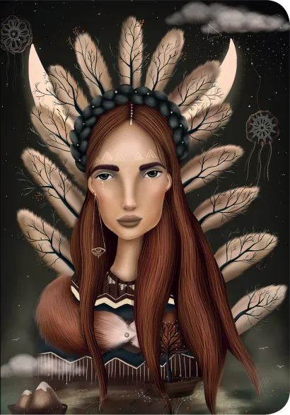 Обложка Блокнот. Амазонка (мини-формат) Катя Малеев