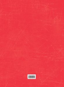 Обложка сзади Dali. Альбом для портретов (красный) (твёрдая обложка с поролоном, уплотнённая бумага 190 гр., ляссе, 245x340 мм) 