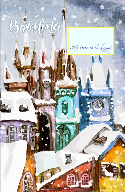 Обложка Блокнот. Барселона