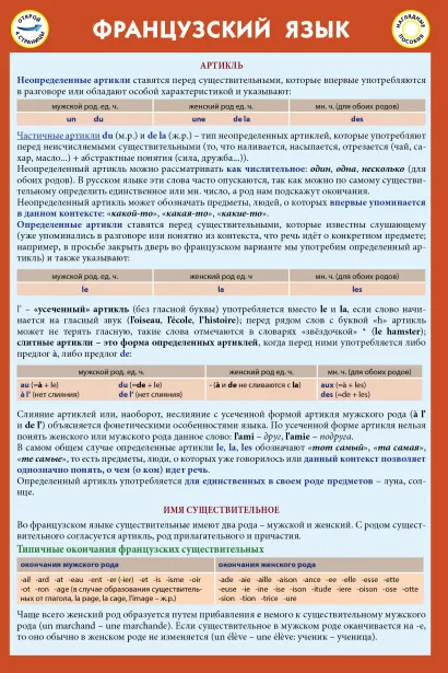 Обложка Французский язык 