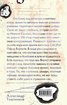 Обложка сзади Призрак со свастикой Александр Тамоников
